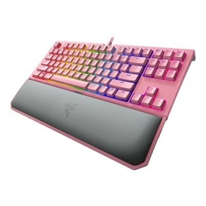 Razer BlackWidow Chroma V2 - Tournament Edition - keyboard - backlit - USB - US - key switch: Razer Green - quartz pink 1
