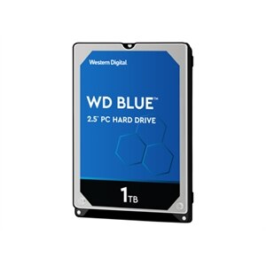 WD Blue WD10SPZX - Hard drive - 1 TB - internal - 2.5-inch - SATA 6Gb/s -  5400 rpm - buffer: 128 MB
