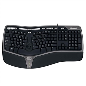 Natural Ergonomic 4000 Usb Keyboard For Business Brown Box