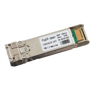 C2G HP J9150A Compatible 10GBase-SR MMF SFP+ Transceiver Module 