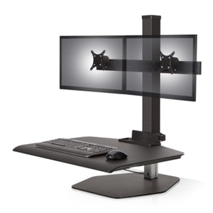 Innovative Winston Workstation Dual Freestanding Sit Stand Stand