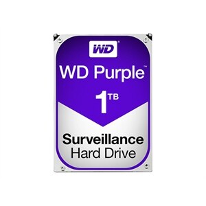 WD Purple Surveillance Hard Drive WD10PURZ - Hard drive - 1 TB - internal - 3.5-inch - SATA 6Gb/s - 5400 rpm - buffer... 1