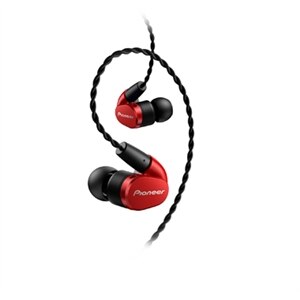 Pioneer Se Ch5t L Earphone In Ear Hi Res Capability 3 5 Mm Jack Red Dell Usa