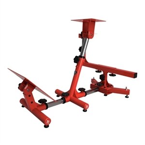 Arozzi Velocità  Gaming Chair Wheel/Pedals Stand Metal - Red 1