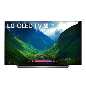 LG 55 Inch OLED 4K UHD HDR Smart TV with AI ThinQ - OLED55C8AUA