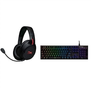 Hyperx Cloud Flight Wireless Headset And Fps Rgb Mechanical Keyboard Combo Dell Usa