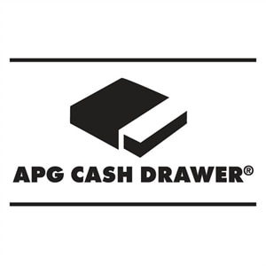 Apg Cash Drawer Vasario 24v Printer I F Black 16 2w X 16 3 D X4 3