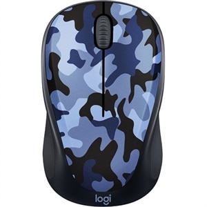 Logitech M325c Color Collection Mouse 24 Ghz Blue Camo - 