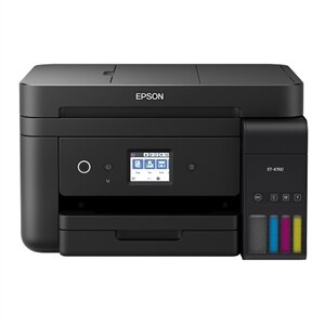 Epson Ecotank Et 4760 Wireless Color All In One Cartridge Free Supertank Printer Black Dell Usa