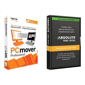 Download Laplink PCmover Pro and Absolute Software Home and Office Premium 3YR Subscription 1