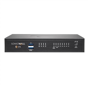 SonicWall TZ370 - Advanced Edition - security appliance - with 1 year TotalSecure - GigE - desktop 1