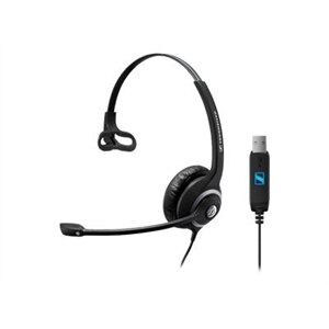EPOS I SENNHEISER IMPACT SC 230 USB - Headset - on-ear - wired - active noise canceling - USB - black, silver 1