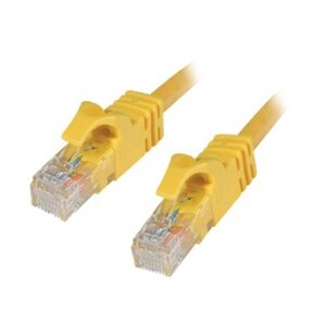 C2G Cat6 550MHz Snagless Patch Cable - cable de interconexión - 3 m - amarillo 1