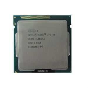 processeur Intel Core I7-3770 3.4 GHz à 4 cœurs 1