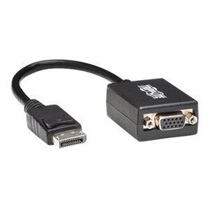 Tripp Lite Adaptateur de câble actif DisplayPort vers VGA, 1920x1200/1080p (M/F), 15 cm (6 pouces) - carte d'écran - ... 1