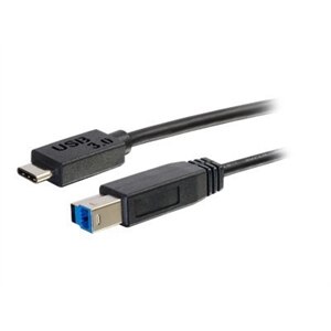 C2G 6ft USB C to USB B Cable - USB C 3.1 to USB B - M/M - Câble USB de type-C - USB Type B pour USB-C - 1.83 m 1