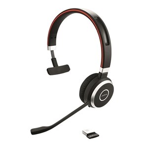 Jabra Evolve 65 UC mono - Micro-casque - sur-oreille - convertible - Bluetooth - sans fil - NFC* - USB 1