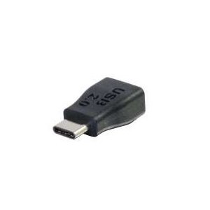C2G USB 2.0 USB C to USB Micro B Adapter M/F - USB Type C to USB Micro B Black - adattatore USB Tipo C - Micro-USB Ti... 1