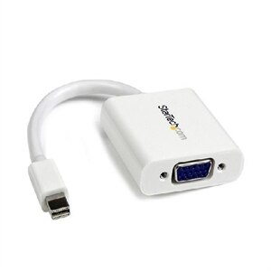 StarTech.com Mini DisplayPort to Adapter - White - 1080p - Thunderbolt to VGA Monitor Adapter - Mini DP to VGA Co... | Dell 日本