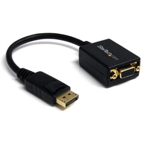 StarTech.com DisplayPort To VGA Video Adapter Converter - Active - 1080p - DP to VGA Converter (DP2VGA2) - ディスプレイアダプタ... 1