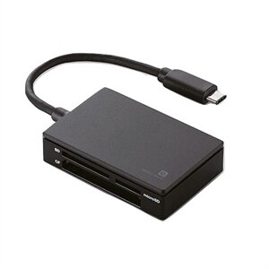 ELECOM メモリリーダライタ/USB Type-Cコネクタ/USB3.1 Gen/SD+MS+CF+XD/ブラック #MR3C-A010BK 1