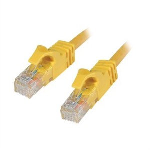C2G Cat6 550MHz Snagless Patch Cable - koblingskabel - 10 m - gul 1