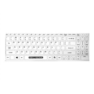 Man & Machine Its Cool Flat Tastatur USB US hvit Man & Machine Its Cool Flat Tastatur USB US hvit