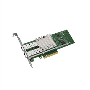 Intel X520 雙端口 10Gigabit SFP 伺服器配接卡乙太網路 PCIe低矮型 1