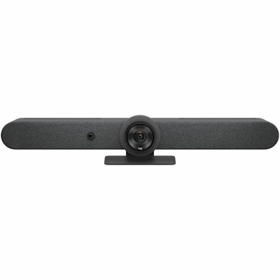 Logitech Rally Bar All-In-One Video Bar for Medium and Large Rooms, Graphite