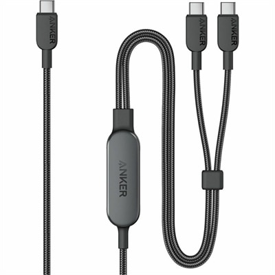 ANKER 140W 2-in-1 USB-C to USB-C Cable