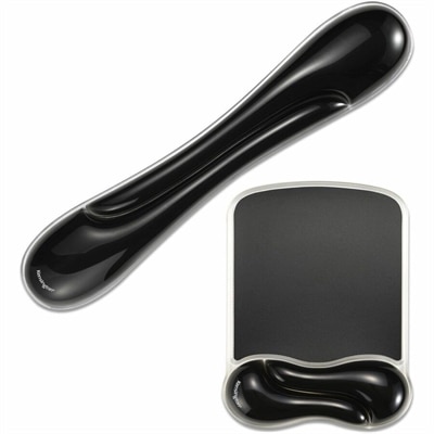 Kensington Duo Gel Mouse & Keyboard Wrist Rest Bundle - Black