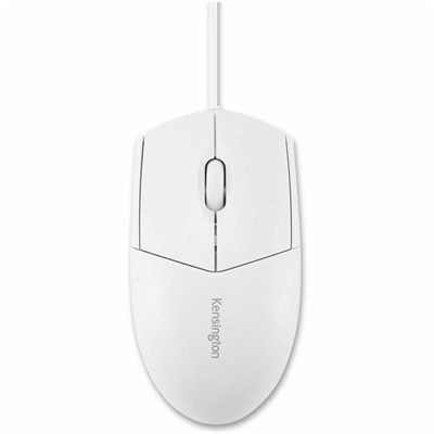 Kensington Pro Fit Wired Washable Mouse - White