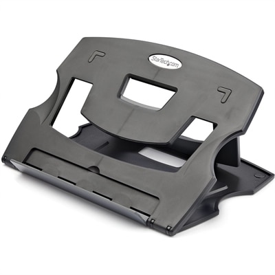 StarTech Portable Laptop Stand, Laptop Desk Stand, Adjustable Laptop Stand, Ergonomic Laptop Table Stand, Laptop Riser Stand, TAA