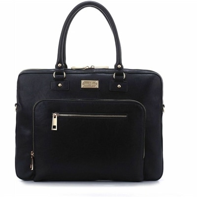 Sandy Lisa London Carrying Case for 10.1" to 15.6" Laptop, Tablet - Black