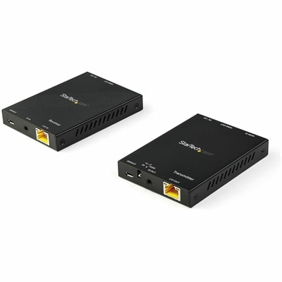 StarTech HDMI over CAT6 extender kit - Supports UHD - Resolutions up to 4K 60Hz - Supports HDR and 4:4:4 chroma subsampling - Extended HDMI signal at up to 165 ft. (50 m) - Use existing CAT6 cable infrastructure with a direct connection to the converter to extend your HDMI signal - HDCP 2.2 compliant