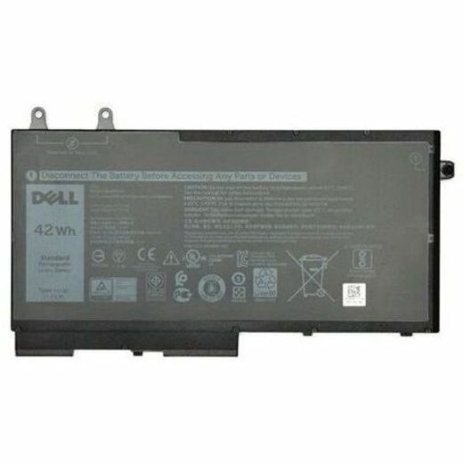 Dell 3-cell 42 Wh Lithium Ion Replacement Battery for Select Laptops ...