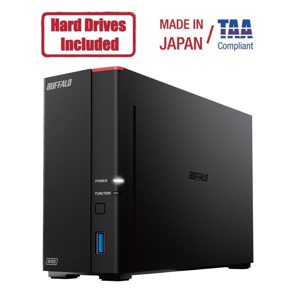 BUFFALO LinkStation 710 1-Bay 8TB Personal Cloud NAS Storage Hard